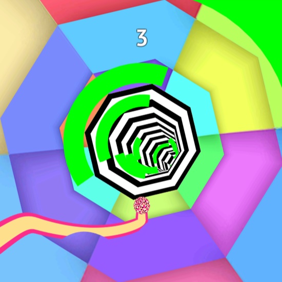 Playground tunnel, Color tunnel game