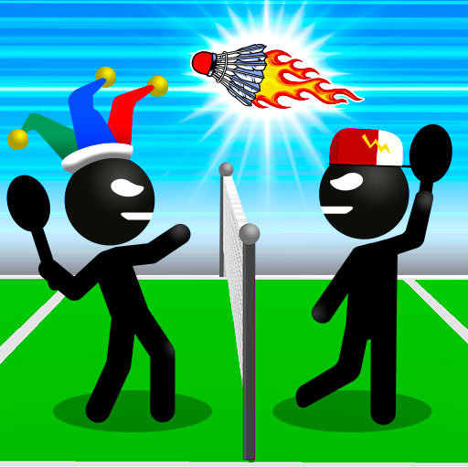 Play game deals stick badminton